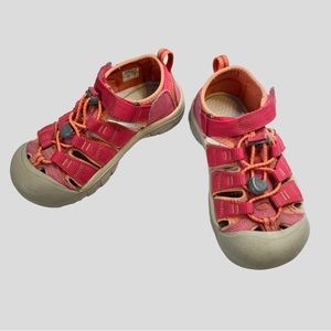 Keen Kids Unisex Newport H2 Sandals Very Berry Fusion Coral Girls Size 1